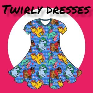 Pirate Pony TWIRLY DRESS