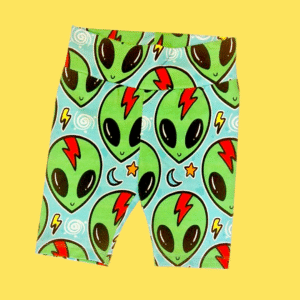 Funky Space Alien Shorts
