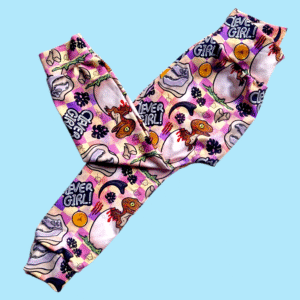 9-12 Clever Girl  Baby Toddler Leggings Harems Trousers