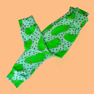 9-12 Little Pickle Gherkin Baby Toddler Leggings Harems Trousers