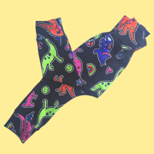 9-12 Colourful Dinosaur Baby Toddler Leggings Harems Trousers