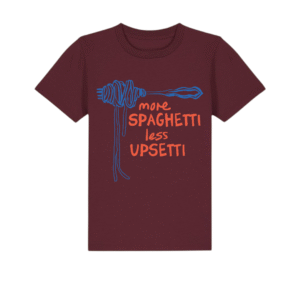 Italian Spaghetti Graphic Adult Tee