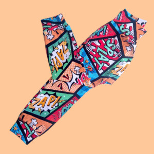 2-3 Comic Strip Toddler Baby Harems Leggings Trousers