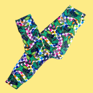 9-12 Skater Dino Baby Toddler Leggings Harems Trousers