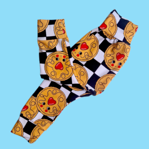 6-9 Jammy Biscuits Baby Toddler Harems Leggings Trousers
