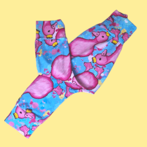 6-9 Princess Ducks Baby Toddler Harems Leggings Trousers