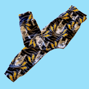 3-4 Metal Hand Baby Toddler Harems Leggings Trousers