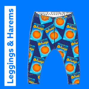Christmas Choc Orange LEGGINGS & HAREMS