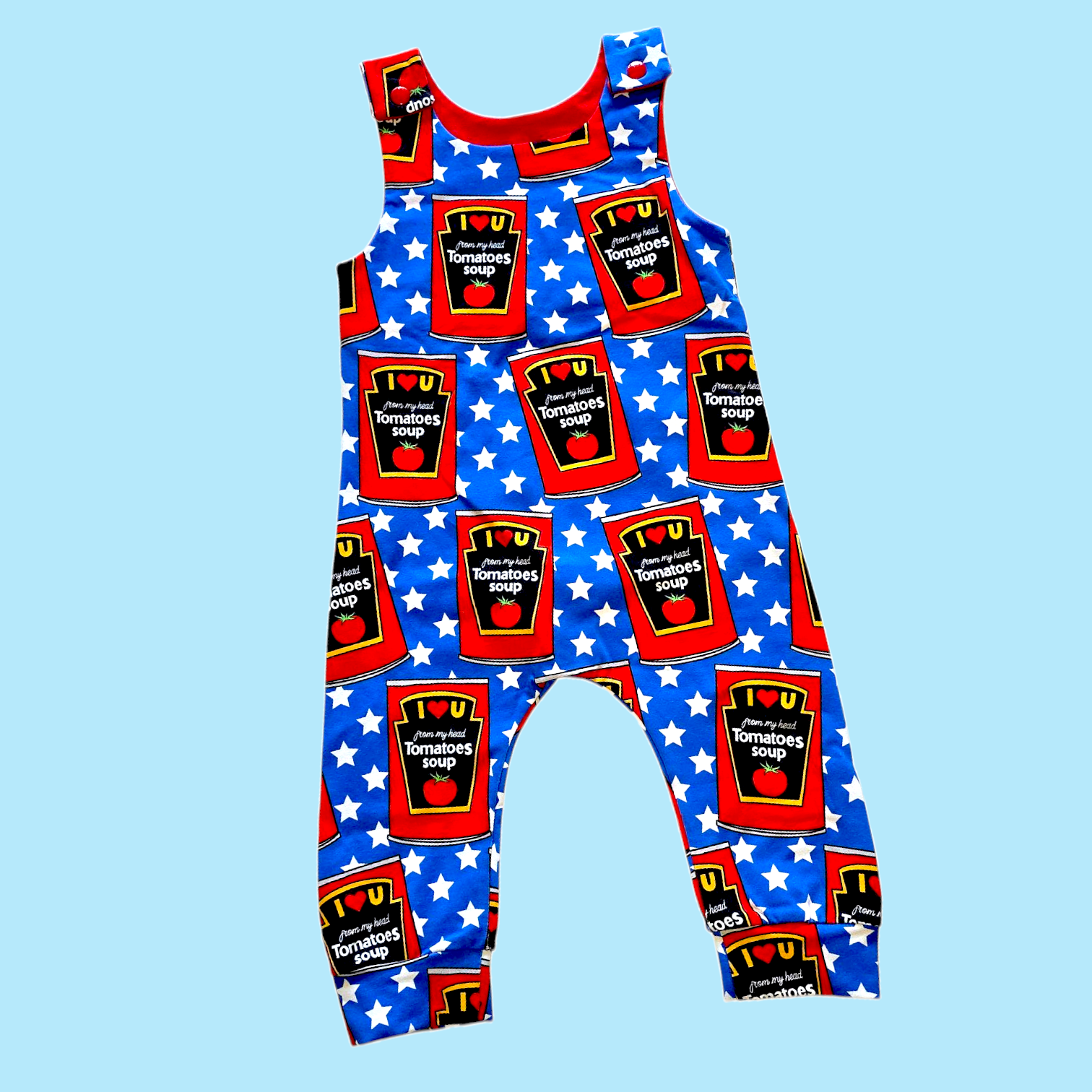 baby food tomato romper
