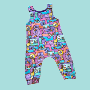 Cute Quirky Hamster Baby Romper