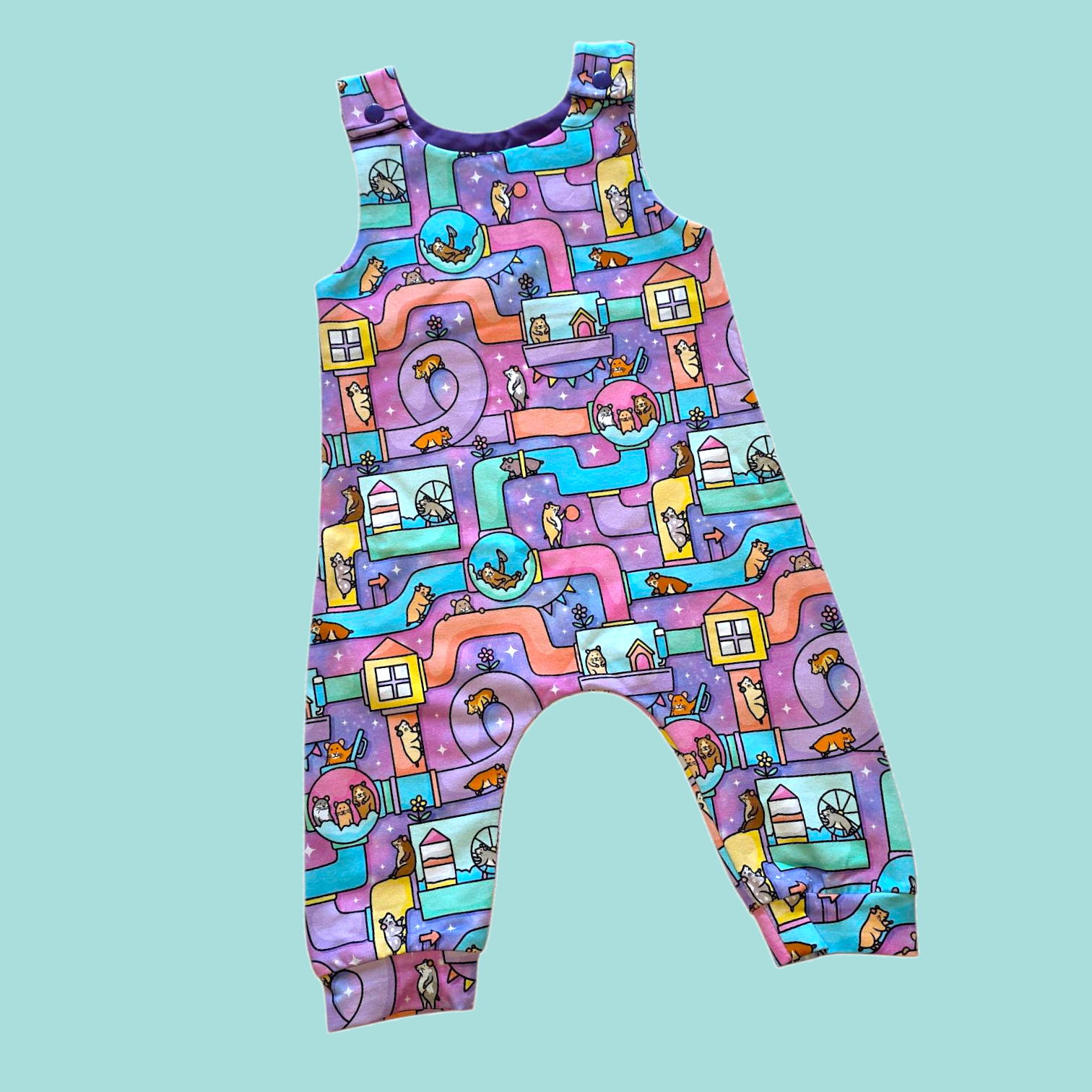 baby toddler hamster romper
