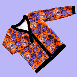 Spooky Halloween Pumpkin Cardigan