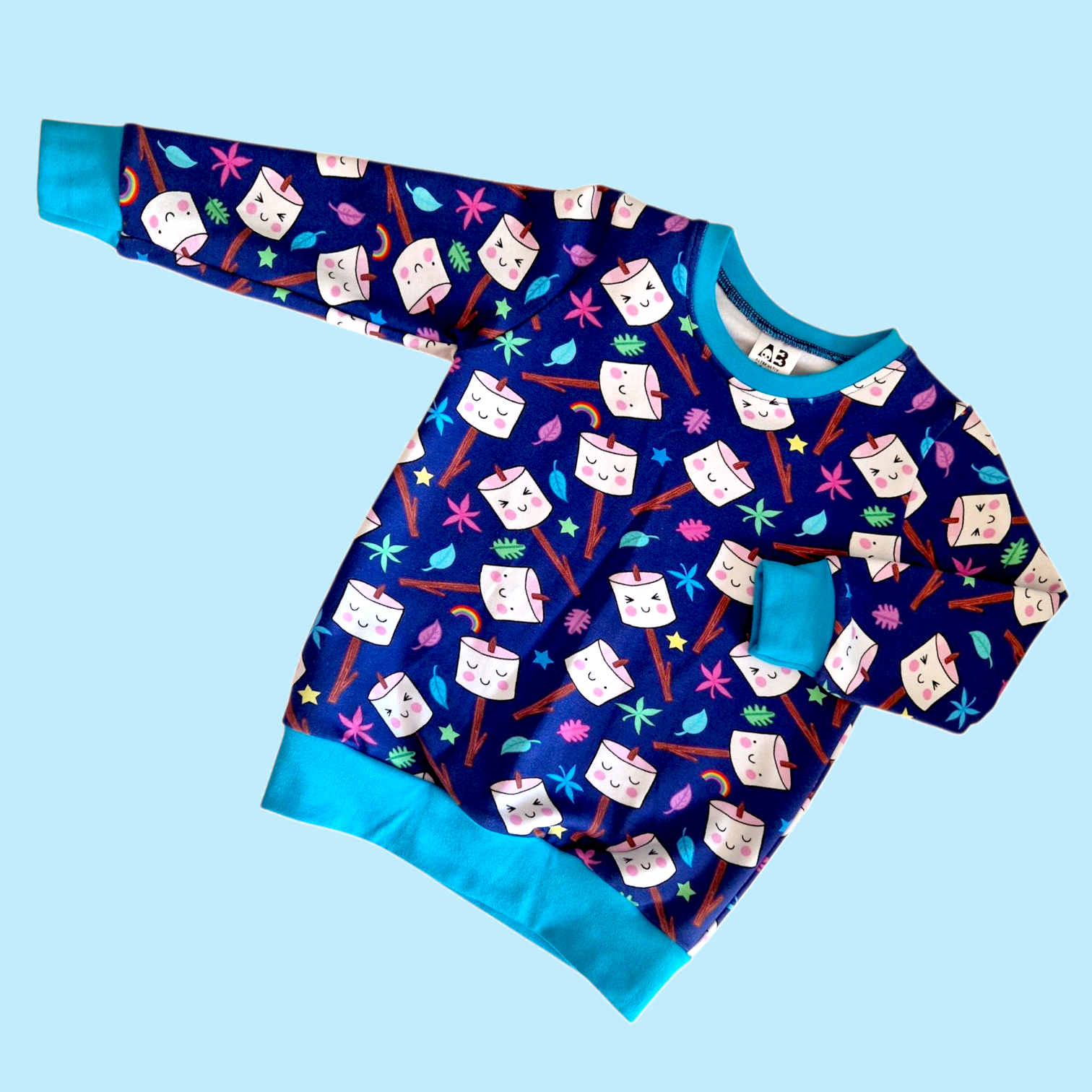 marshmallows cute autumn jumper