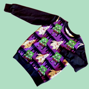 Halloween Spooky Sponge Jumper
