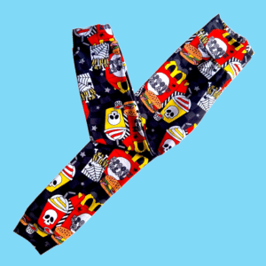 Spooky Meal Halloween Leggings