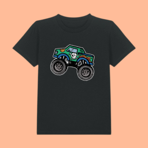 Monster Truck Graphic T-shirt (3-14)