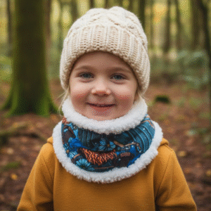 Teddy Fleece Lined Snoods (AGE 4-8)