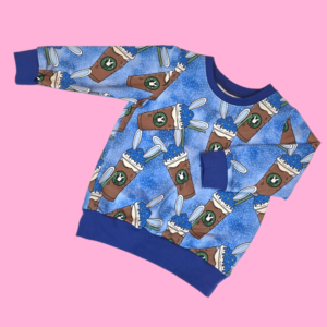 Easter Bunny Coffee Milkshake Jumper