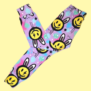 Easter Rave Bunny Leggings Trousers