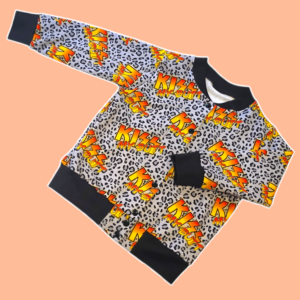 3-4 Kiss My Butt Bomber Jacket