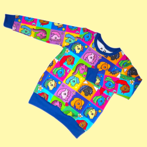 Colourful Patchwork Pony Jumper
