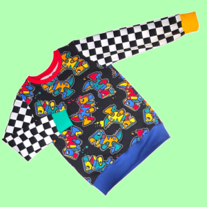 Colourful Robot Dinosaur Jumper