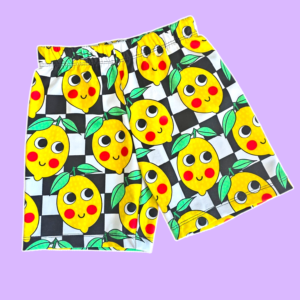 Check Lemon Kids Shorts