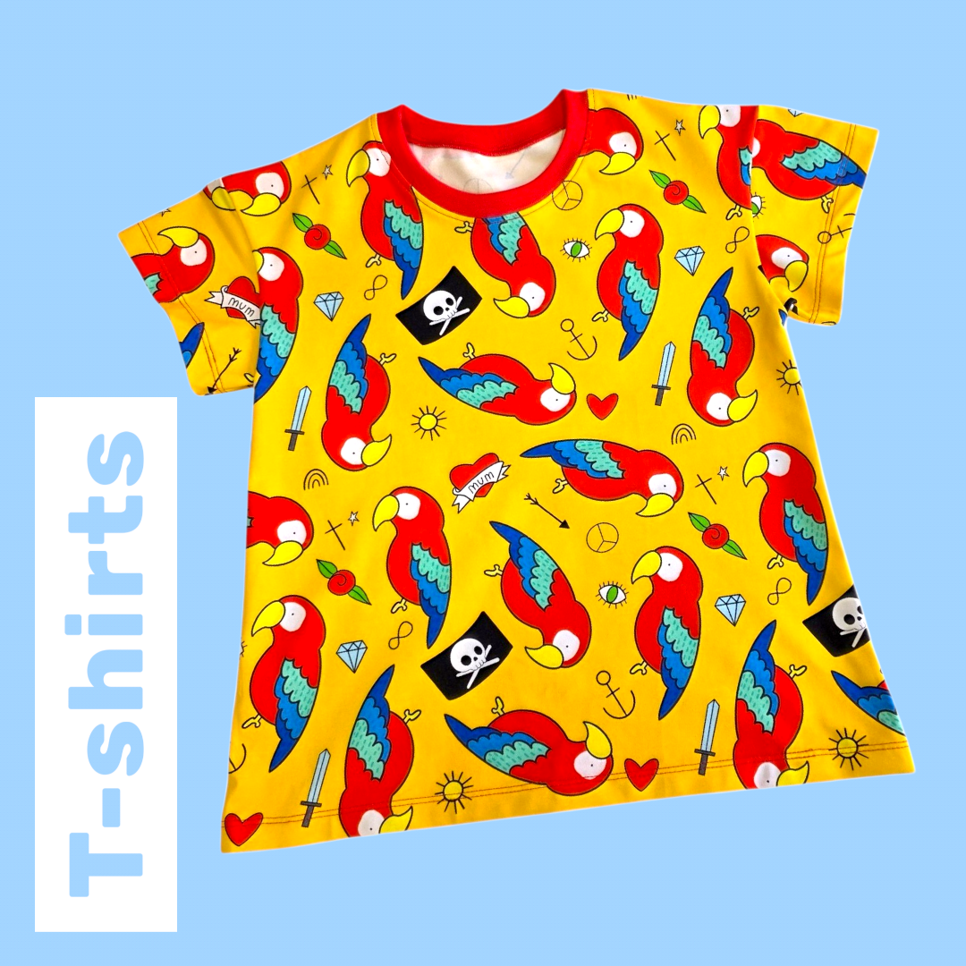 bright bold unisex gender free t-shirt