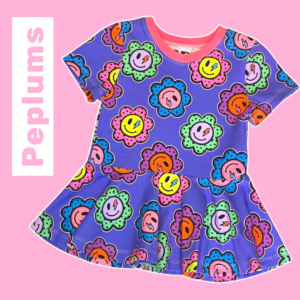 Colour Pop Peplum T-Shirt