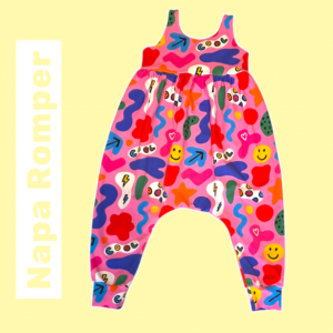 Fun Baby Harem Romper