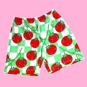 Cute Fruit Tomato Shorts