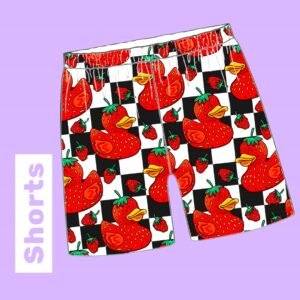 Strawberry Kids Shorts