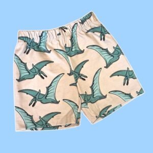 Pterodactyl Dinosaur Kids Shorts