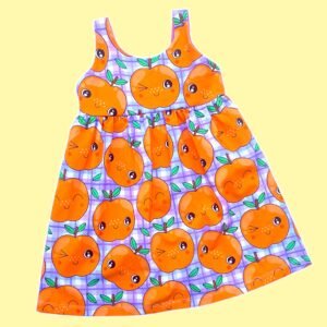 Cute Peach Summer Dress