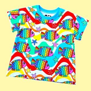 Rainbow Fish Summer T-Shirt