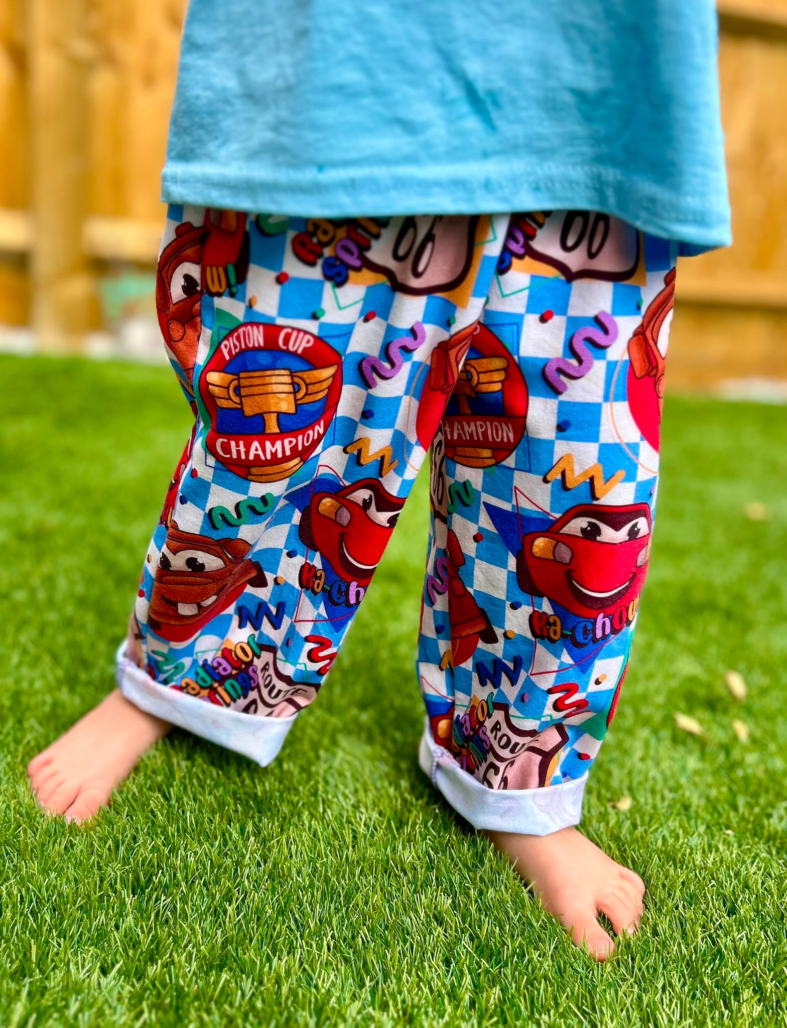 kids barrel leg trousers