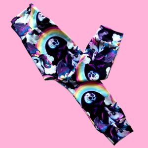 18-24 Spooky Unicorns Baby Toddler Harems Leggings Trousers