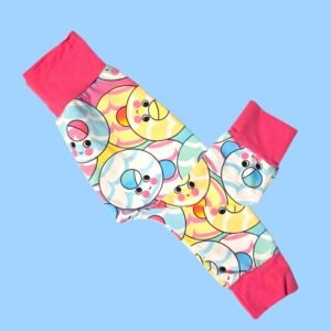 6-9 Party Rings Biscuits Baby Toddler Harems Leggings Trousers