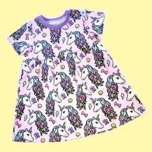 Pink Pastel Unicorn Dress