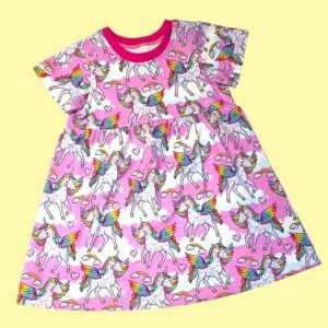 Disco Unicorns Skater Dress