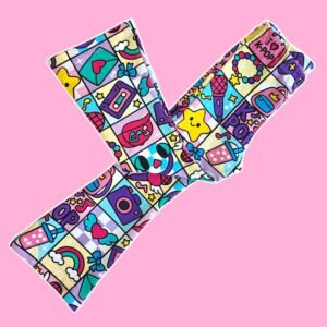 K-Pop Patchwork Flares