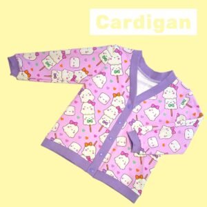 Toasty Marshmallow Cute Kids Cardigan