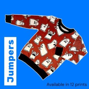Bold Spooky Kids Jumper Sweater