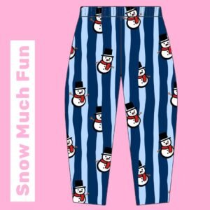 Snow Much Fun Winter Christmas Trousers