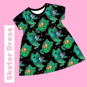 Galactic Space Skater Dress