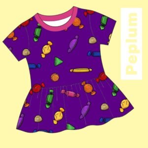 Chocolate Box Peplum T-Shirt